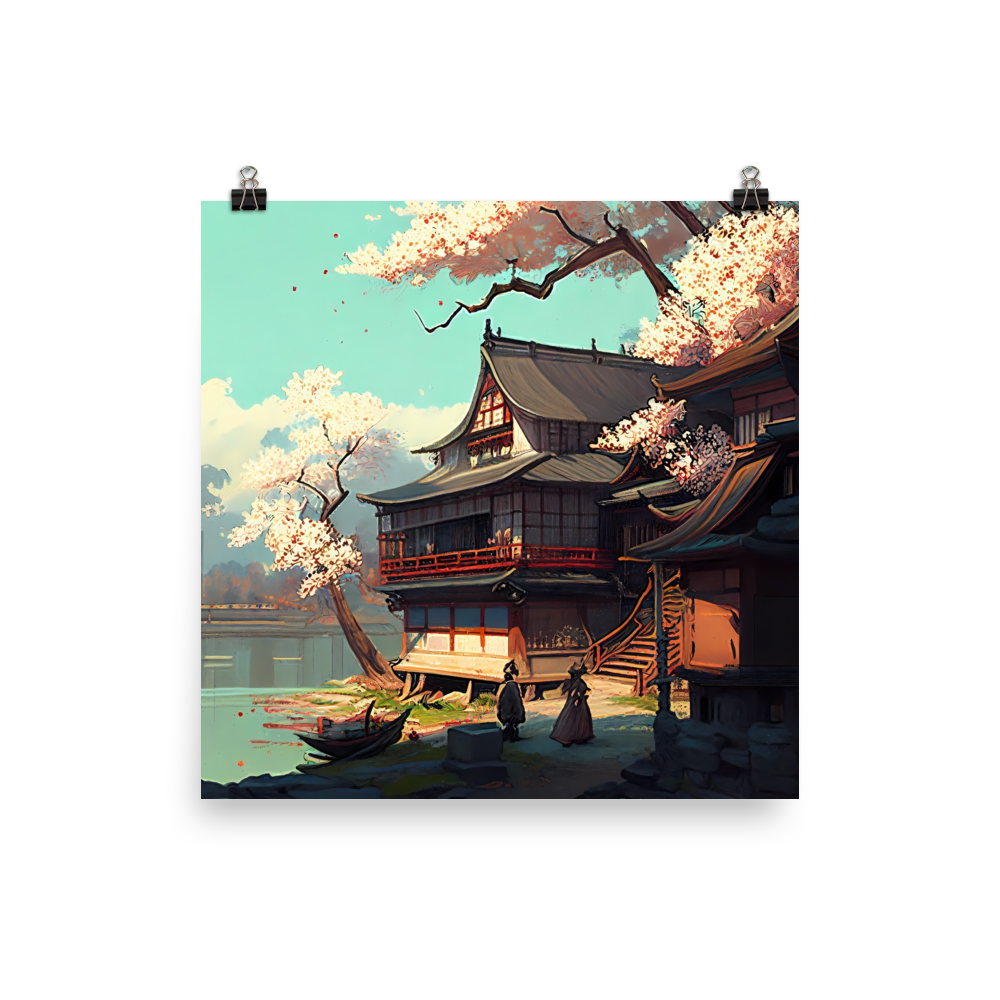 Zen Impressions: Hiroshi Yoshida Inspired Artistry