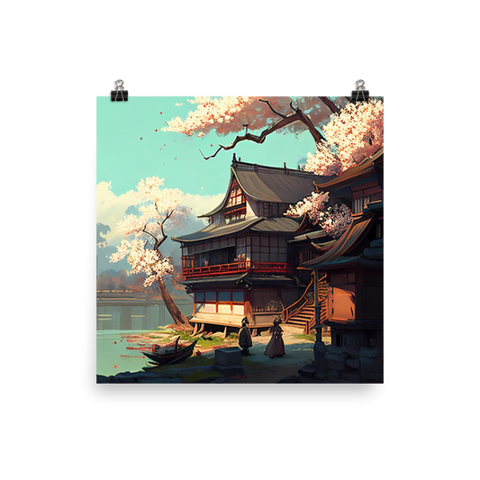 Zen Impressions: Hiroshi Yoshida Inspired Artistry