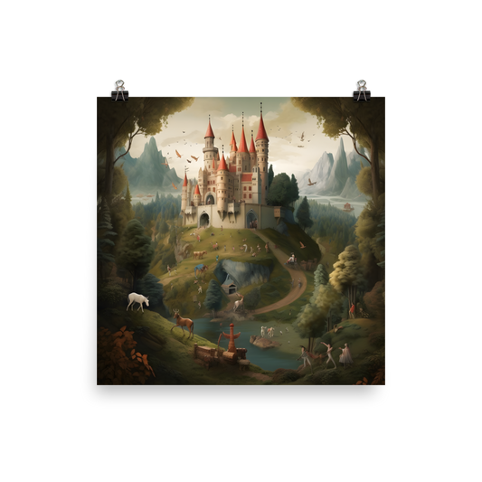 Dreamy Fairyland: Castle and Forest Friends