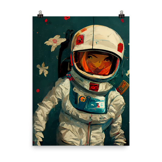 Cosmic Voyager: Captivating Astronaut