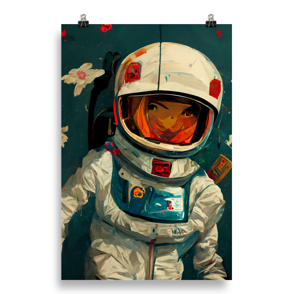 Cosmic Voyager: Captivating Astronaut